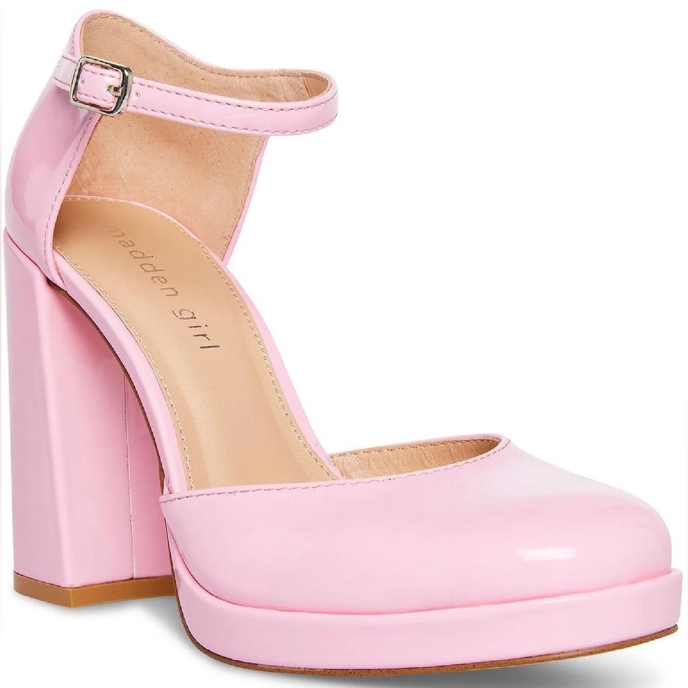 Pink Madden Girl Mary Jane Heels